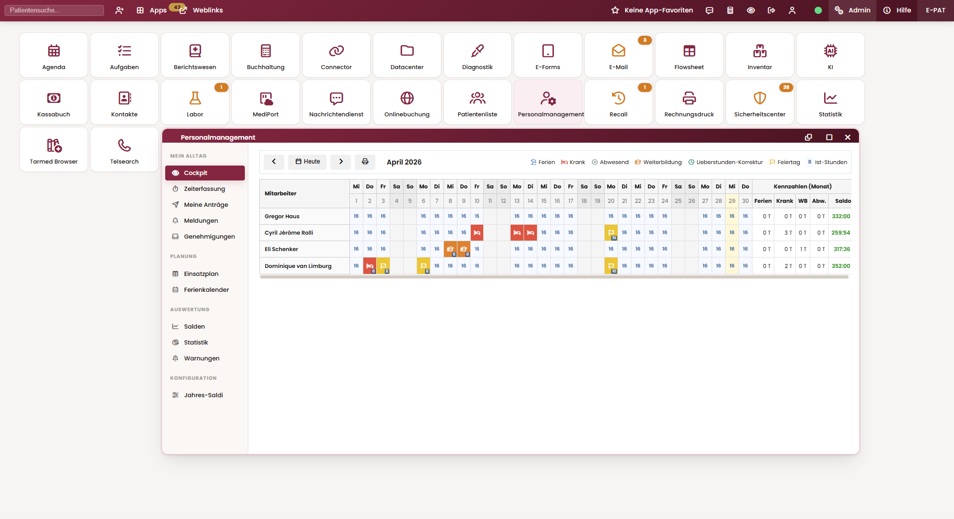 Coming soon Personalmanagement APP